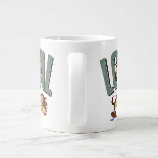 Loyal Tasmanian She-Devil & TAZ™ Grote Koffiekop (Achterkant)