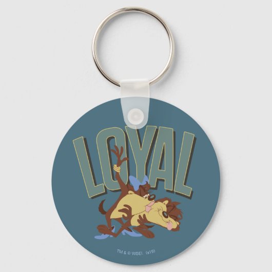 Loyal Tasmanian She-Devil & TAZ™ Sleutelhanger (Voorkant)
