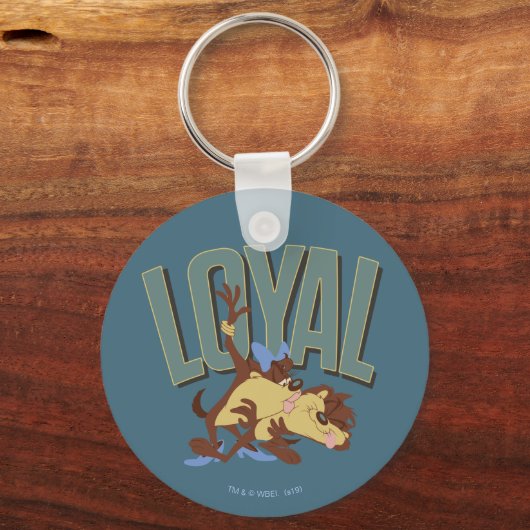 Loyal Tasmanian She-Devil & TAZ™ Sleutelhanger (Voorkant)