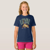 Loyal Tasmanian She-Devil & TAZ™ T-shirt (Voorkant volledig)