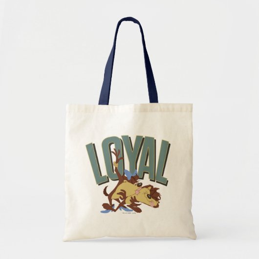 Loyal Tasmanian She-Devil & TAZ™ Tote Bag (Voorkant)