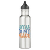 Loyal to My Peace Water Bottles Waterfles (Rechts)