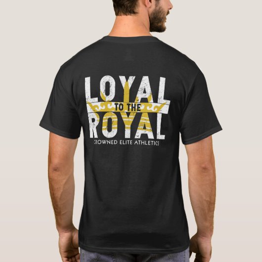 LOYAL VOOR DE ROYAAL T-SHIRT (Achterkant)