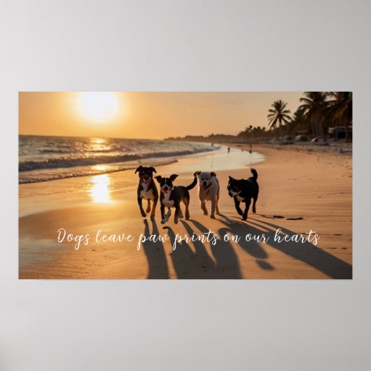 Loyale Metgezellen: Dog Wall Art Poster (Voorkant)