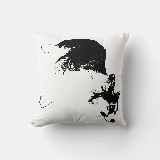 Loyale ogen in de herfst kussen (Voorkant)