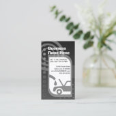 loyaliteit aan olieverandering klantenkaartje (Staand voorkant)