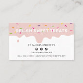 LOYALITEIT BELONING Frosting Drip sprinkles blush Klantenkaartje (Achterkant)