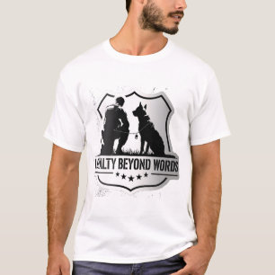 Loyaliteit Beyond Words Shield T-shirt