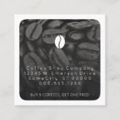 loyaliteit bij koffiegrammen klantenkaartje (Voorkant)