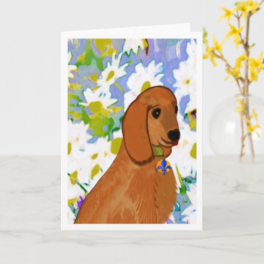 Loyaliteit eerste LeeMarie's creatieve ontwerp Kaart (Gele Bloem)