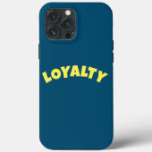 Loyaliteit iPhone 13 hoesje (Achterkant)