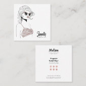 Loyaliteit is een mooi ding Roos Gold ID554 Klantenkaartje (Voorkant / Achterkant)