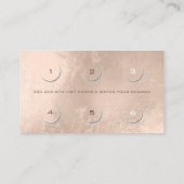 Loyaliteit Kaart 6 Beauty Kapper make-up wimpers Klantenkaartje (Achterkant)