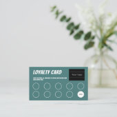 Loyaliteit Kaart, Comic plezier, professionele aqu Klantenkaartje (Staand voorkant)