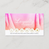 Loyaliteit Kaart | Elegante Massage Therapie Spa Klantenkaartje (Voorkant)