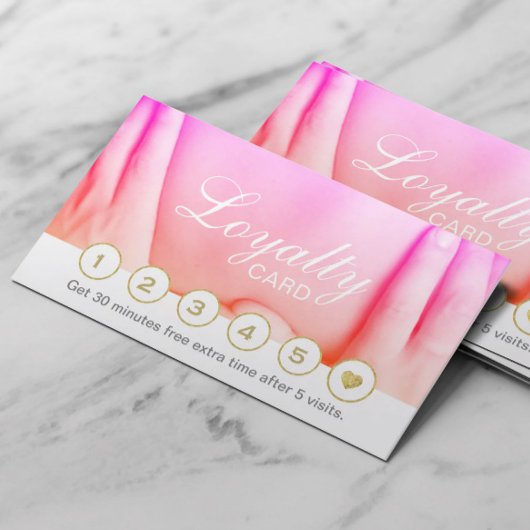 Loyaliteit Kaart | Elegante Massage Therapie Spa Klantenkaartje