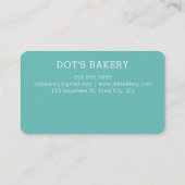 LOYALITEIT KAART schattig modern loyaliteit 10 min Klantenkaartje (Achterkant)