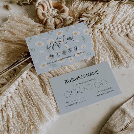 Loyaliteit Kaart Sjabloon Customer Loyalty Kaarten