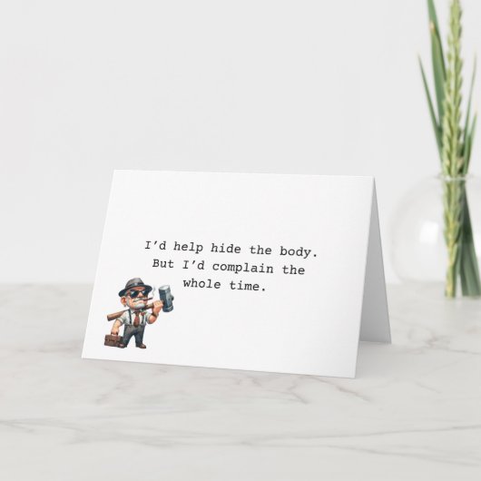 Loyaliteit met klachten kaart (Voorkant)