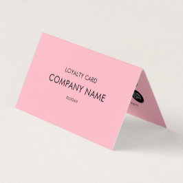 Loyaliteit Moderne Minimalistische Kersenbloesem Visitekaartje