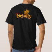 Loyaliteit (Psalm 33:4) Mannen T-shirt (Achterkant)