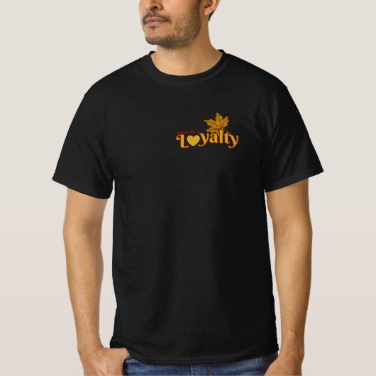 Loyaliteit (Psalm 33:4) Mannen T-shirt (Voorkant)