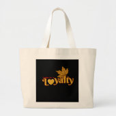 Loyaliteit (Psalm 33:4) ToteBag Grote Tote Bag (Voorkant)