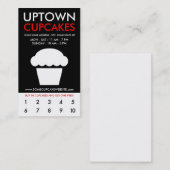 loyaliteit van de uptown cupcakes klantenkaartje (Voorkant / Achterkant)