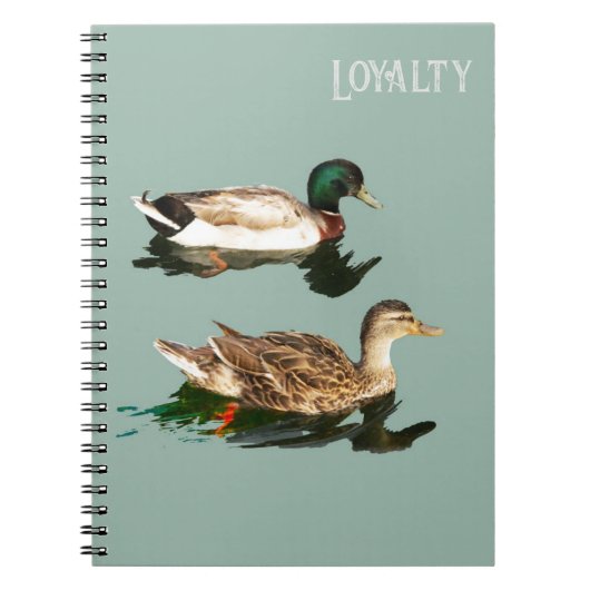 Loyaliteit van eenden notitieboek (Voorkant)