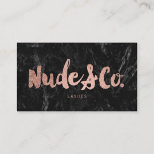 Loyaliteit van het logo nam gouden typografie klantenkaartje