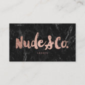 Loyaliteit van het logo nam gouden typografie klantenkaartje (Voorkant)