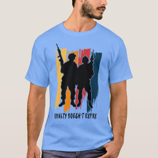 Loyaliteit vervalt niet t-shirt