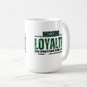 Loyaliteit wit koffiemok (Voorkant rechts)