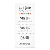 Loyaliteitscoupon Kaarten Reclamekaart (Voorkant)