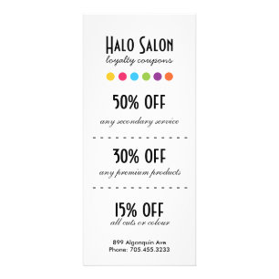 Loyaliteitscoupon Kaarten Reclamekaart