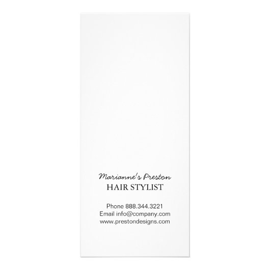 Loyaliteitscoupon Kaarten Reclamekaart (Achterkant)