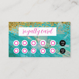Loyaliteitskaart Hearts Beauty Salon Spa Klantenkaartje