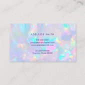 Loyaliteitskaart Opal Stone Visitekaartje (Achterkant)