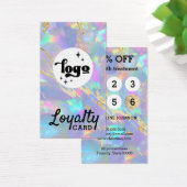 Loyaliteitskaart van Opal Stone Visitekaartje (Bureau)