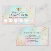 loyaliteitskaart voor bee logo visitekaartje (Voorkant / Achterkant)