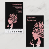 loyaliteitskaart voor moeder natuur klantenkaartje (Voorkant / Achterkant)