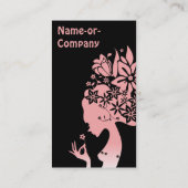 loyaliteitskaart voor moeder natuur klantenkaartje (Achterkant)