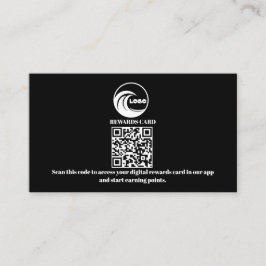 Loyaliteitskaarten Virtuele QR-code Zakelijk Logo Klantenkaartje
