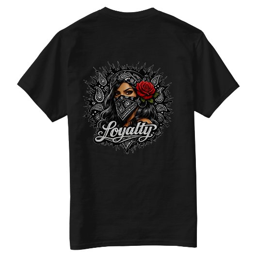 Loyaliteitsprint   t-shirt