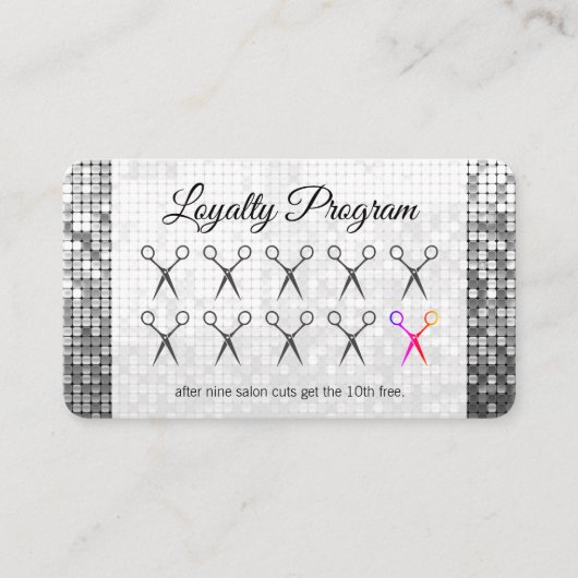 Loyaliteitsprogramma / Sequin / Stylist Klantenkaartje (Voorkant)