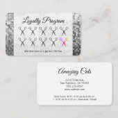 Loyaliteitsprogramma / Sequin / Stylist Klantenkaartje (Voorkant / Achterkant)