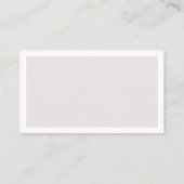 LOYALITY CARD VISITEKAARTJE (Achterkant)