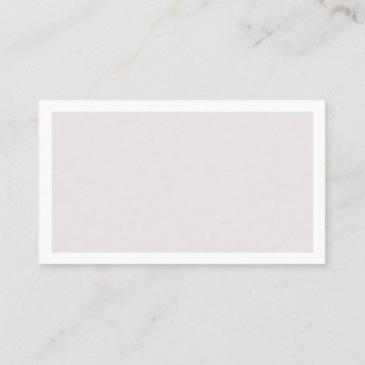 LOYALITY CARD VISITEKAARTJE (Achterkant)