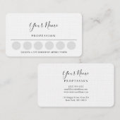 Loyality Visitekaartje (Voorkant / Achterkant)