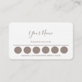 Loyality Visitekaartje (Voorkant)